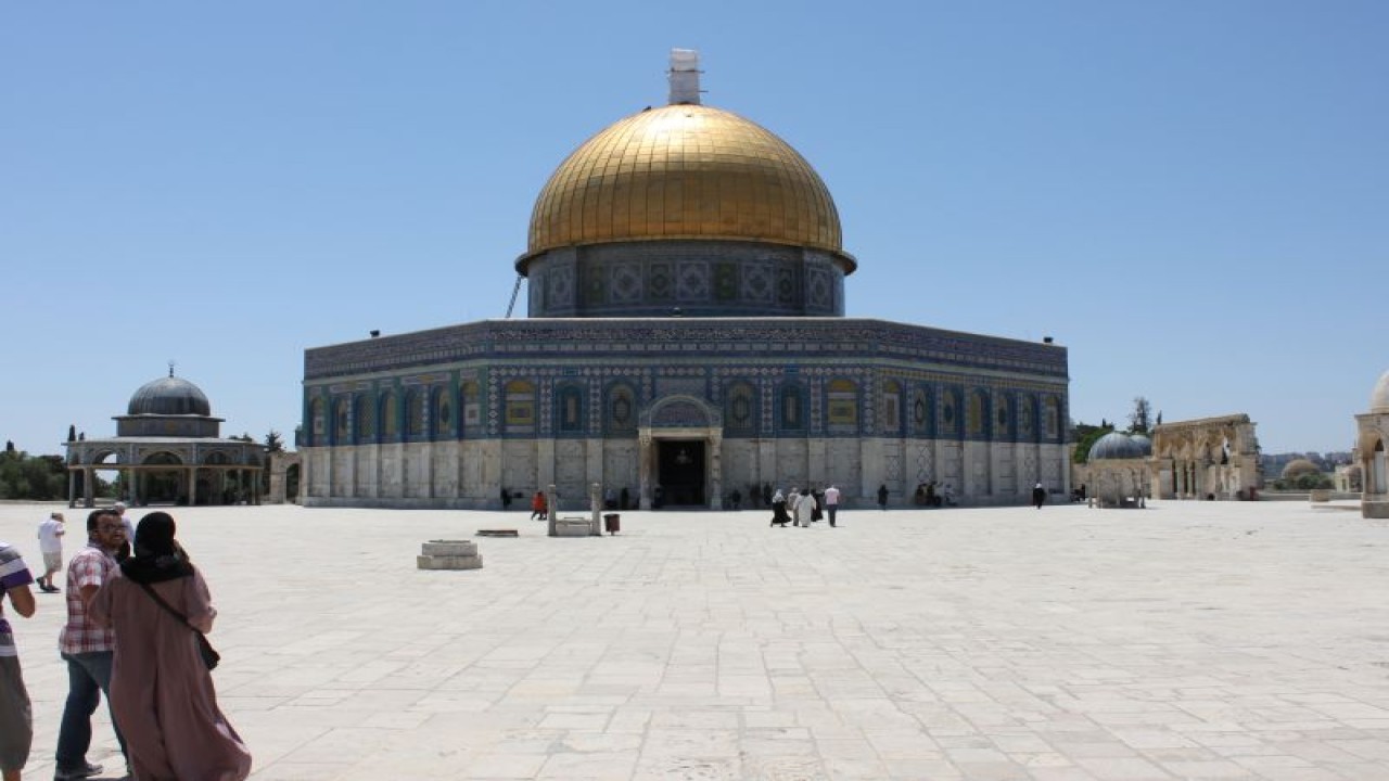 Foto arsip - Mesjid Al Aqsa di Yerusalem, diambil gambarnya pada 29 April 2013. (Boubakar/Pixabay via Wikipedia Commons)