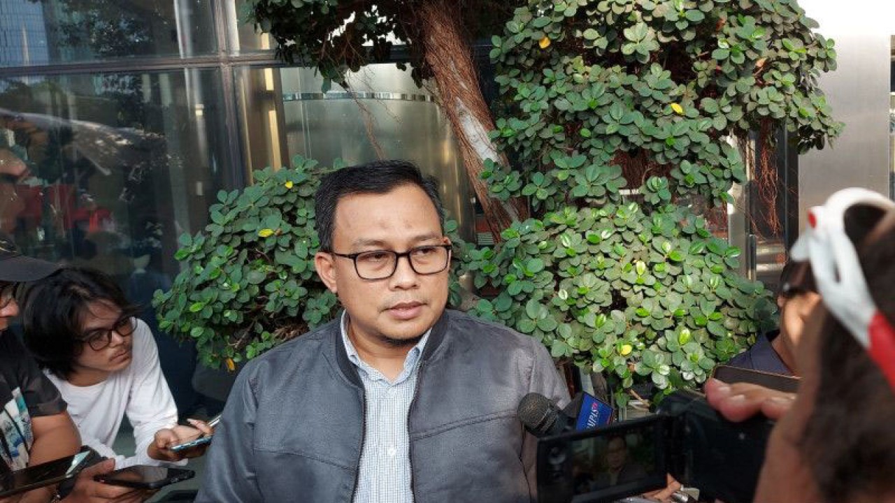 Kepala Bagian Pemberitaan Komisi Pemberantasan Korupsi (KPK) Ali Fikri. (ANTARA/Fianda Sjofjan Rassat)