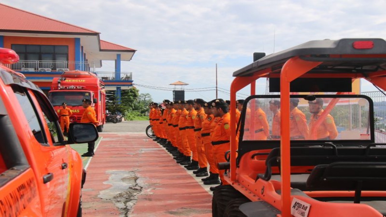 Apel persiapan Siaga SAR jelang libur lebaran di Manokwari (ANTARA/HO HUMAS BASARNAS)
