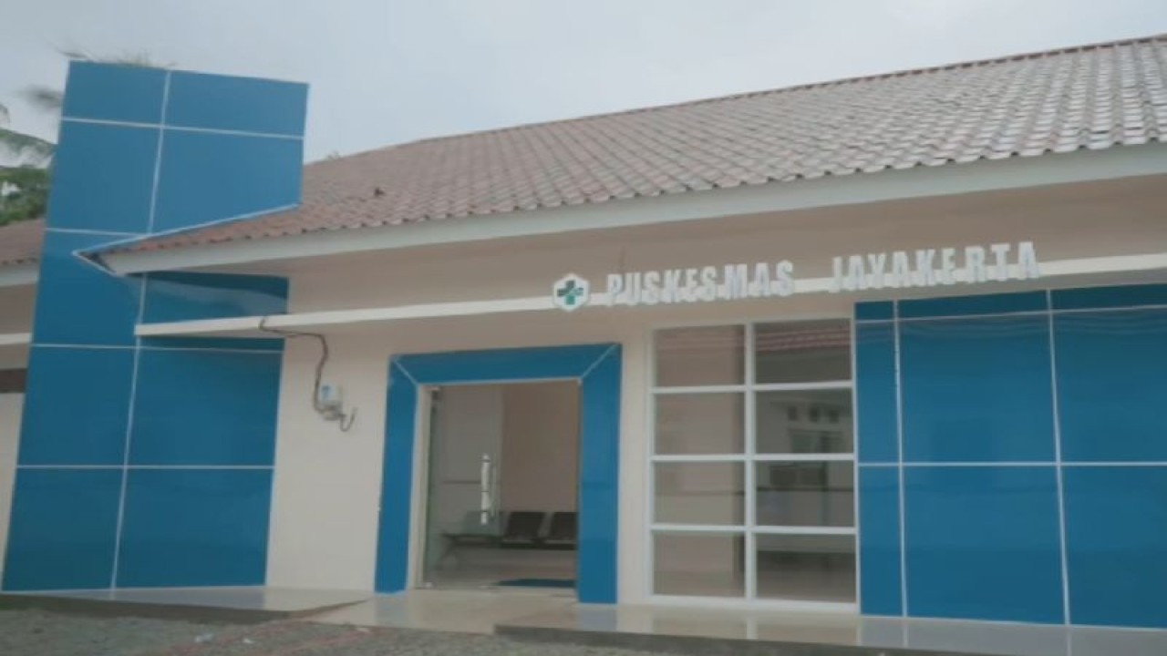 Arsip Foto. Puskesmas dengan fasilitas rawat inap di Karawang, Jawa Barat. (ANTARA/HO-Pemkab Karawang)