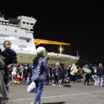 ARUS MUDIK - Pemudik motor asal Lampung apresiasi pelayaran Ciwandan-1681974593