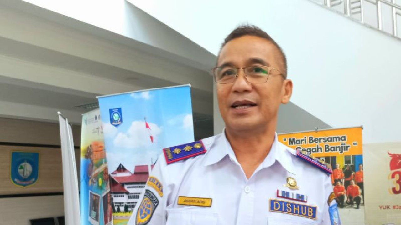 Kepala Dinas Perhubungan Provinsi Babel Asban Aris. (ANTARA/Elza Elvia)