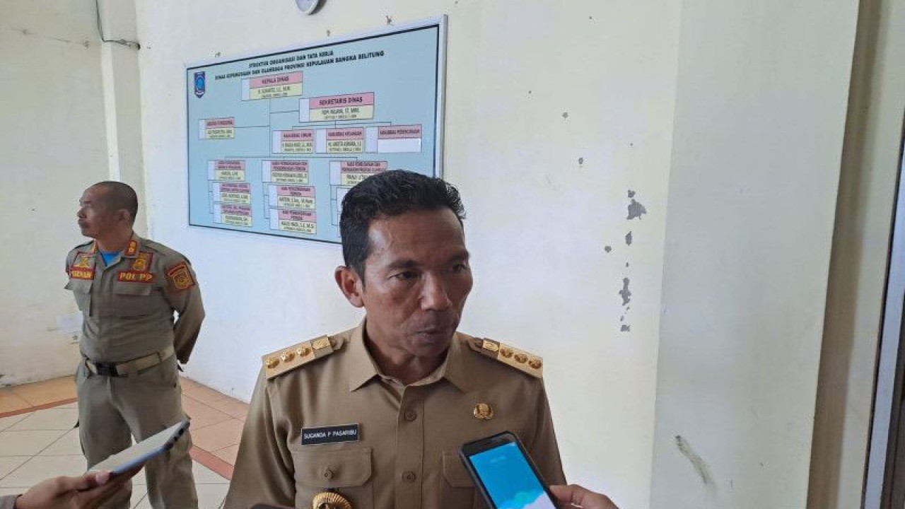 Penjabat Gubernur Kepulauan Babel Suganda Pandapotan Pasaribu. ANTARA/Aprionis)