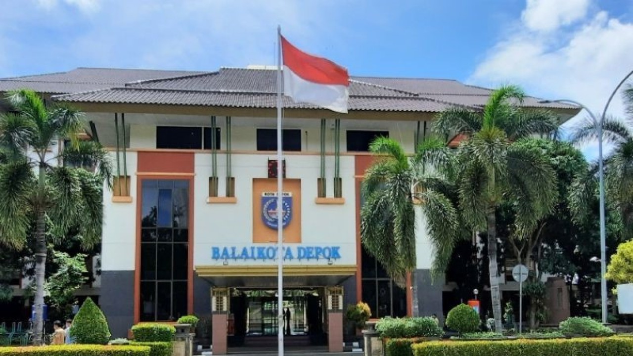 Balaikota Depok (ANTARA/Foto: Feru Lantara)