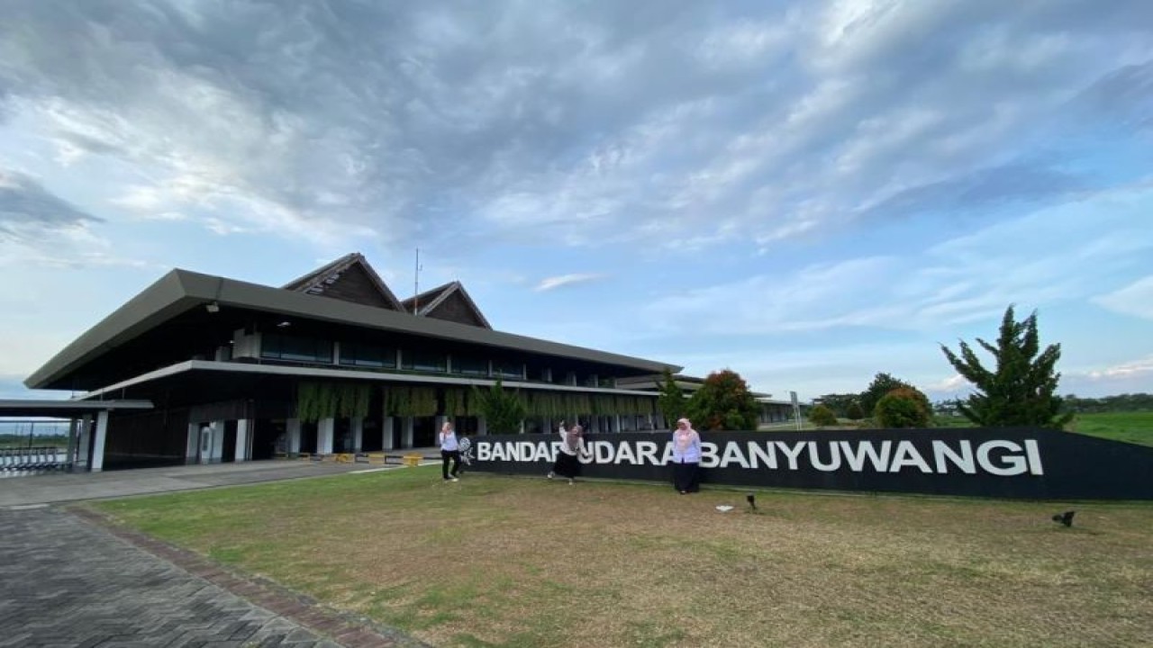 Bandara Internasional Banyuwangi. ANTARA/HO-istimewa
