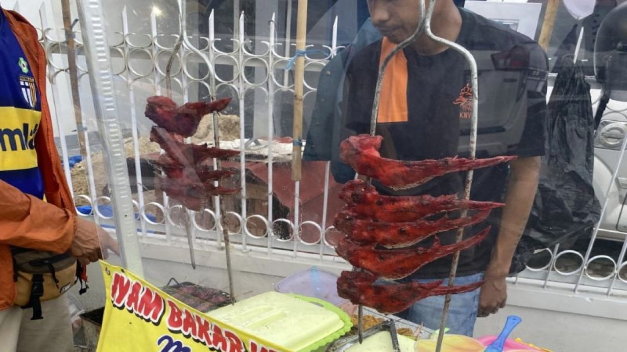 Makanan milik pedagang musiman di Bandarlampung pada Ramadhan. ANTARA/HO.