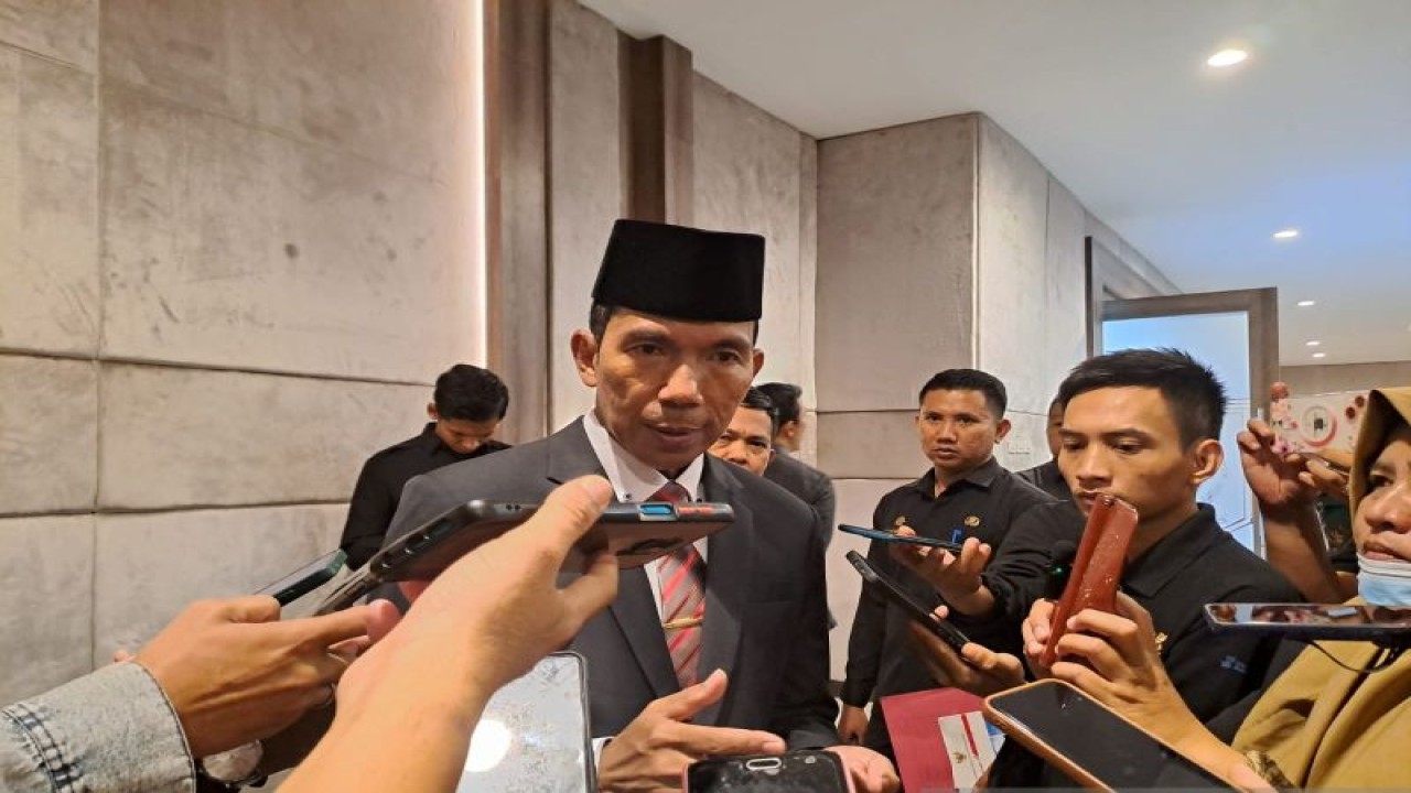 Penjabat Gubernur Provinsi Kepulauan Bangka Belitung Suganda Pandapotan Pasaribu (ANTARA/Aprionis)
