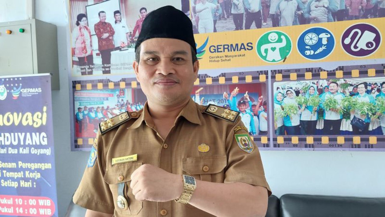 Kepala Dinas Kesehatan Provinsi Bengkulu Herwan Antoni di Bengkulu, Selasa (04/04/2023). (ANTARA/Boyke Ledy Watra)