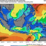 BMKG: Waspada gelombang tinggi hingga empat meter perairan Indonesia-1681197651