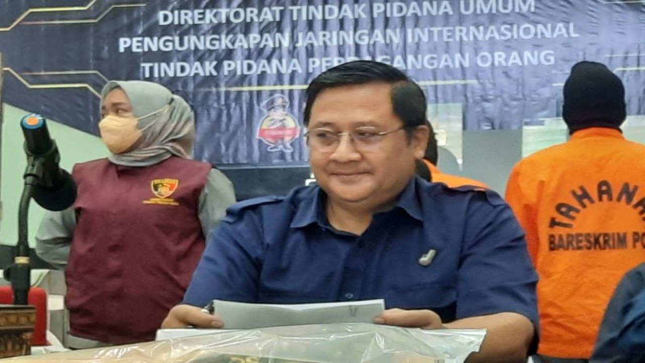 Deputi Penempatan dan Perlindungan Kawasan Eropa dan Timur Tengah (BP2MI) Irjen Pol. Ahmad Kartiko, Selasa (4/4/2023). (ANTARA/Laily Rahmawaty)
