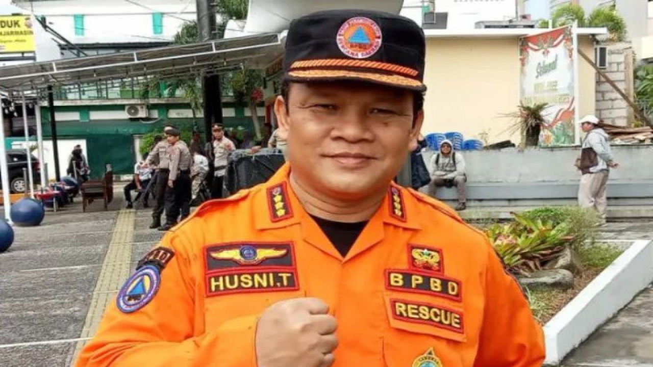 Kepala BPBD Kota Banjarmasin Husni Thamrin. (ANTARA/Sukarli)