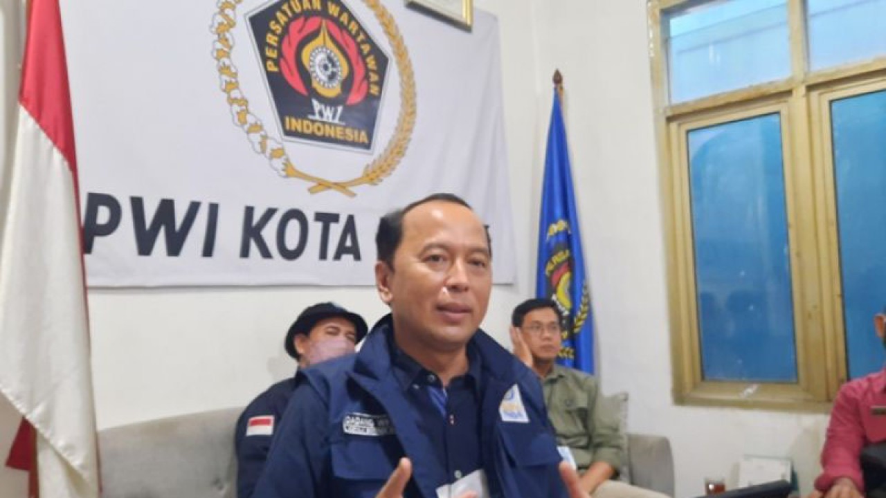 Kepala Bappeda Kota Depok Dadang Wihana. (ANTARA/Feru Lantara)