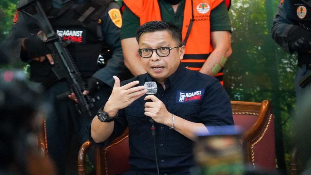 Direktur Jenderal Penegakan Hukum Lingkungan Hidup dan Kehutanan KLHK Rasio Ridho Sani. (ANTARA/HO-Kementerian LHK)