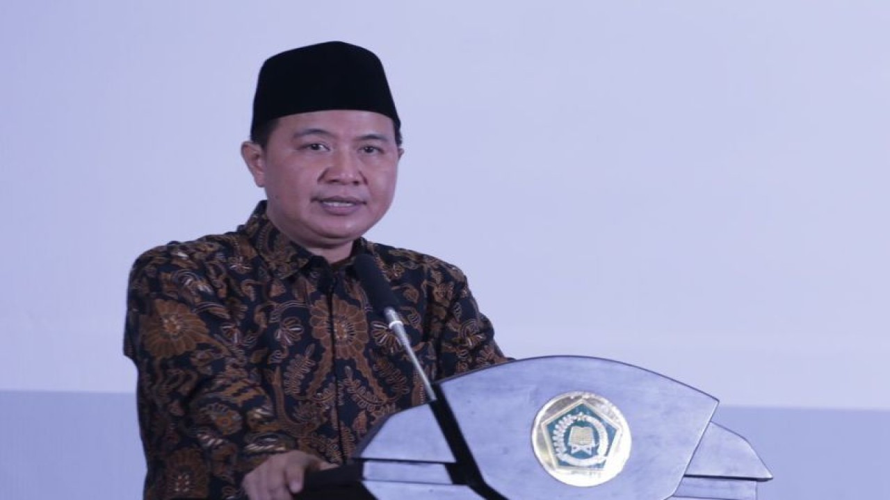 Direktur Jenderal Penyelenggaraan Haji dan Umrah Kementerian Agama Hilman Latief. (ANTARA/HO-Kemenag)