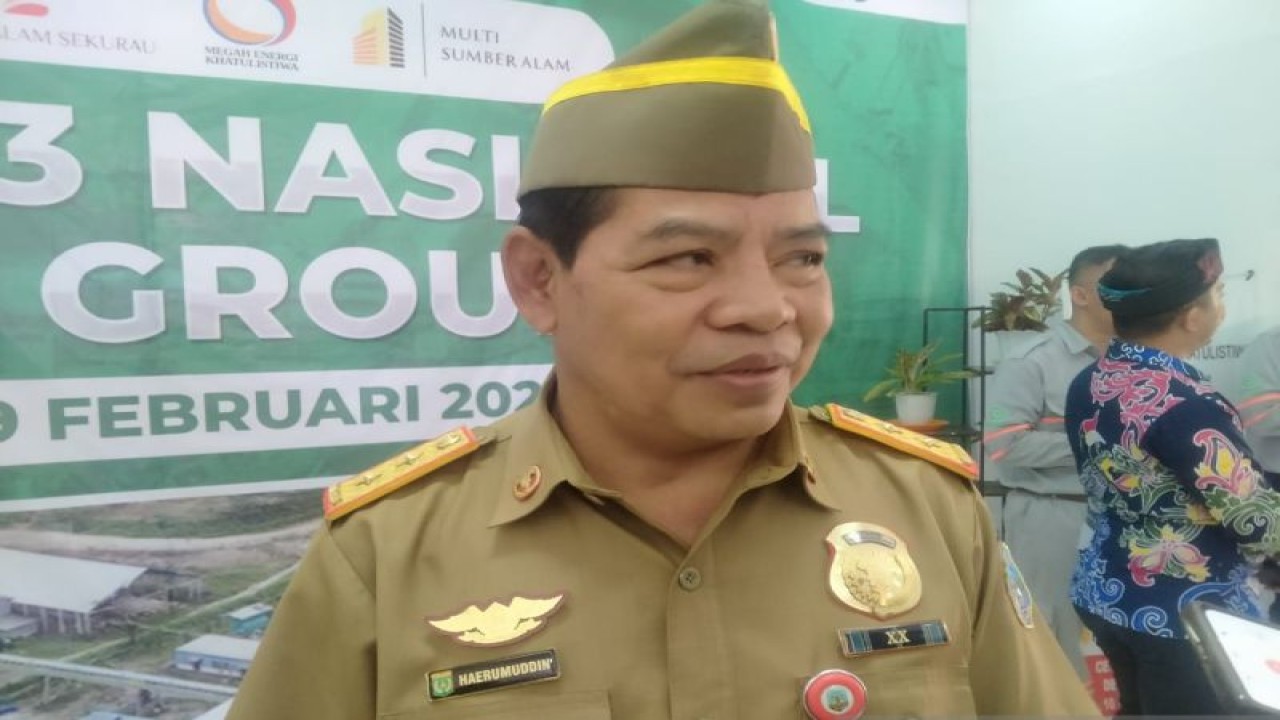 Dokumentasi - Kepala Disnakertrans Provinsi Kalimantan Utara Haerumuddin. (ANTARA/Muh. Arfan)