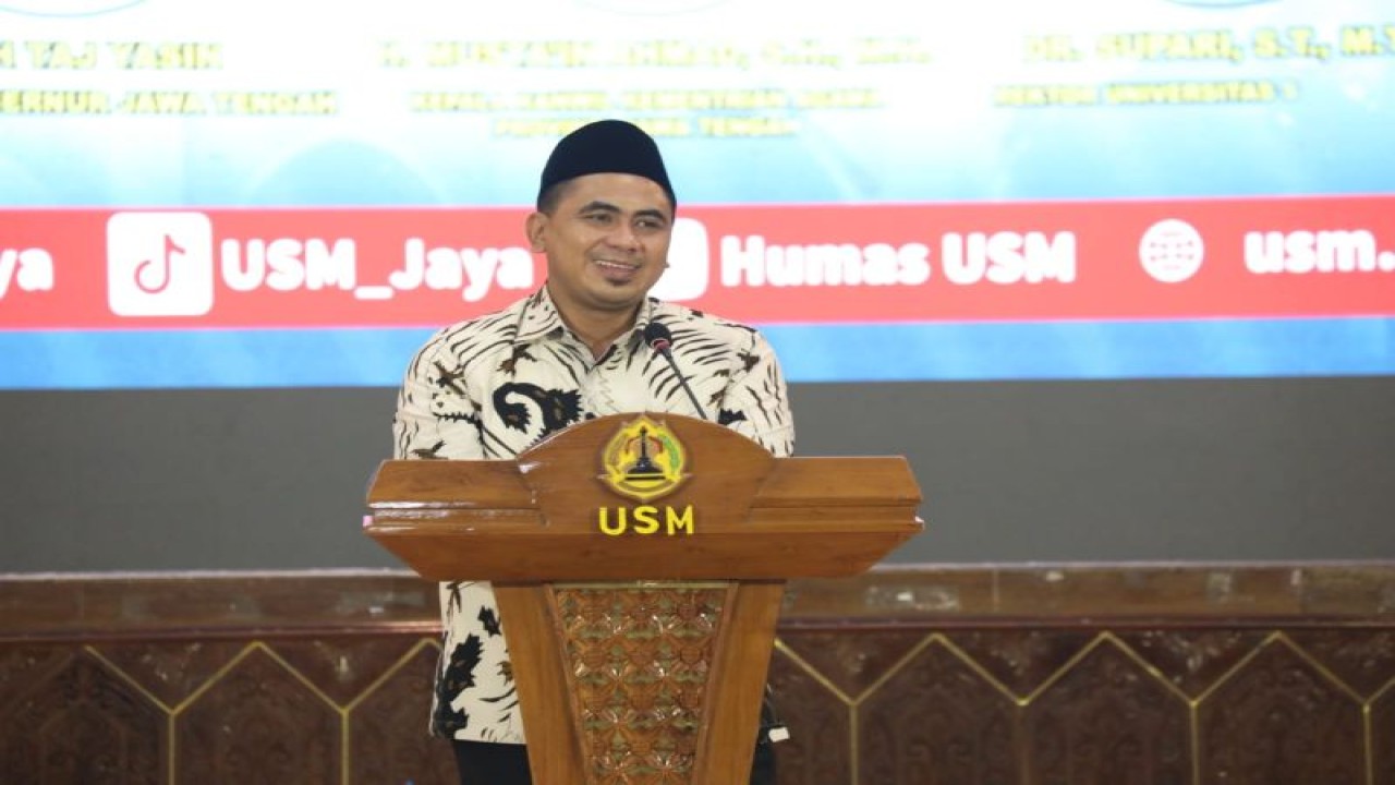 Dokumentasi - Wakil Gubernur Jawa Tengah Taj Yasin Maimoen. (ANTARA/HO-Humas Pemprov Jateng)