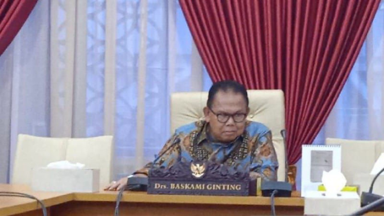 Ketua DPRD Sumut, Baskami Ginting (ANTARA/HO)