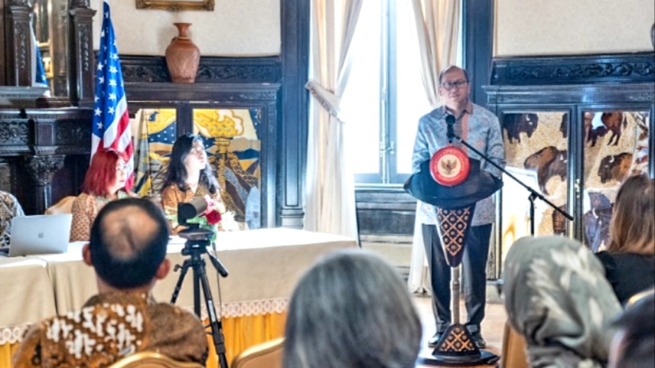 Dubes Rosan berharap semua pihak mendukung kesuksesan Pemilu 2024/Instagram