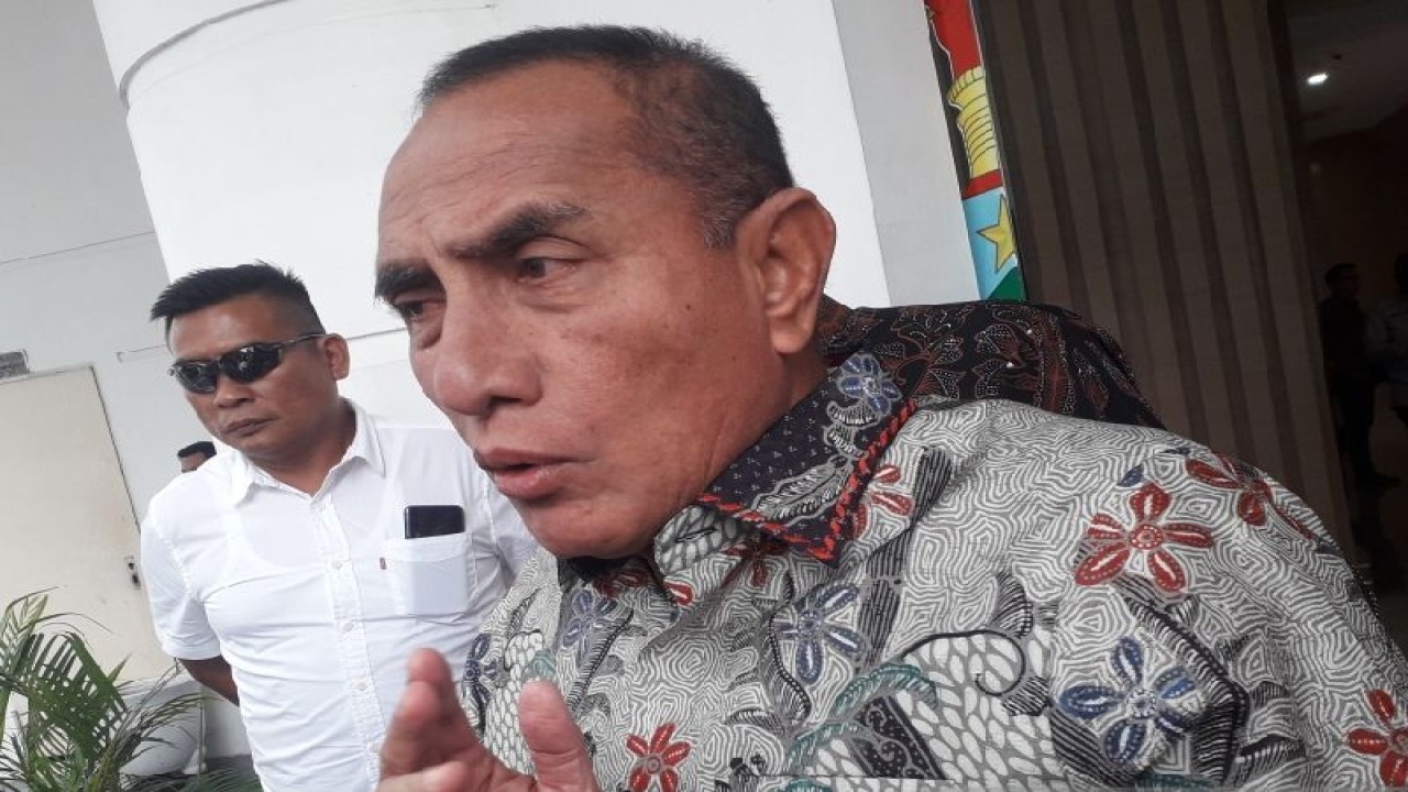 Gubernur Sumatera Utara,Edy Rahmayadi (ANTARA/Anggi Luthfi Panggabean)
