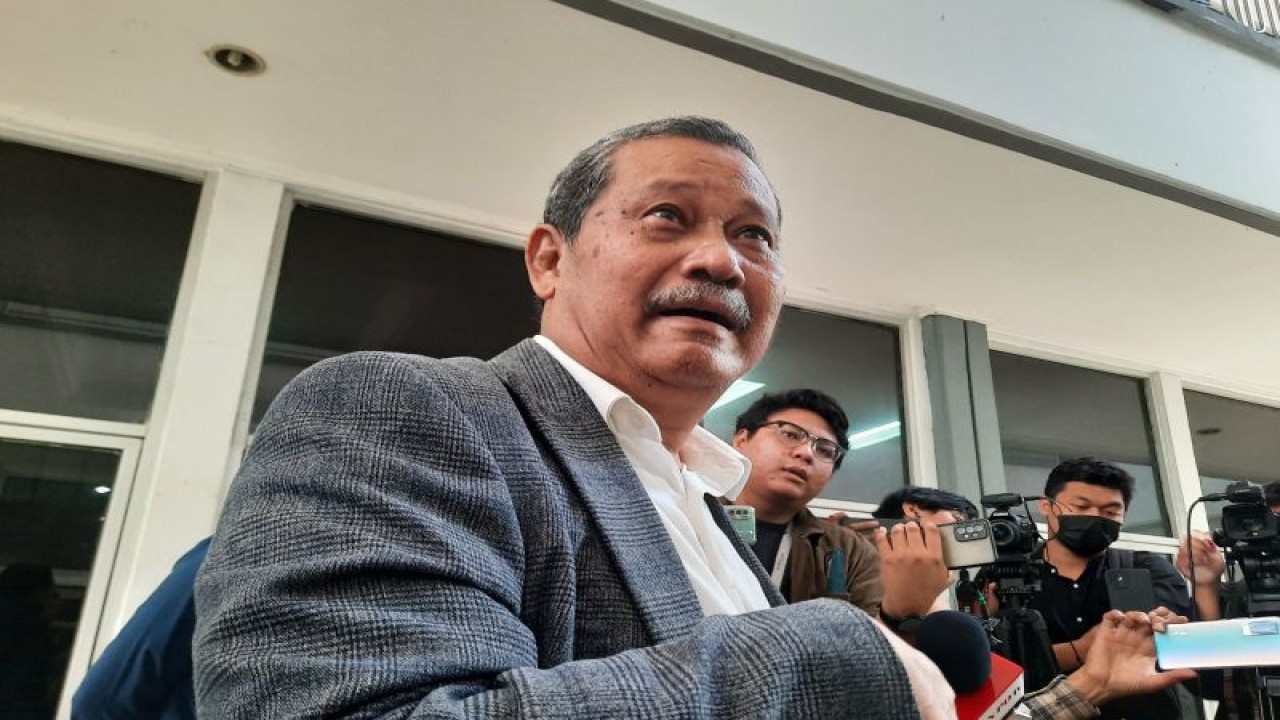 Pengacara Ricky Rizal, Erman Umar, di Pengadilan Tinggi DKI Jakarta, Rabu (12/4/2023). ANTARA/Fath Putra Mulya