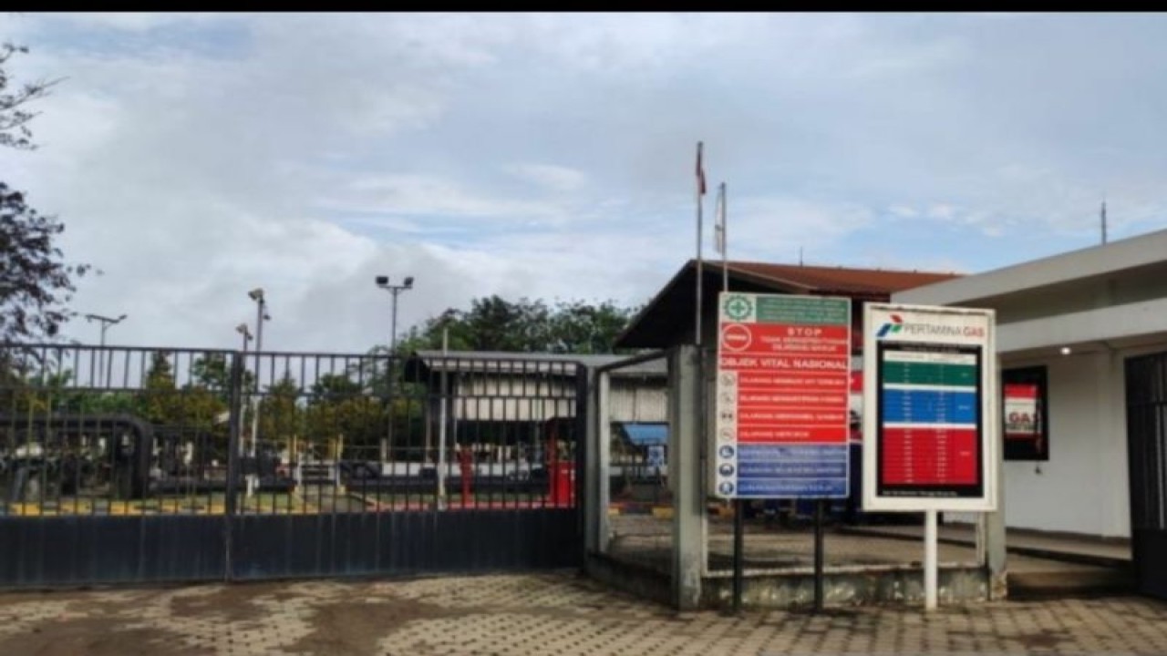 Fasilitas Pertagas untuk menyalurkan minyak ke konsumen di Sumsel. (ANTARA/Yudi Abdullah/HO Pertagas/23)