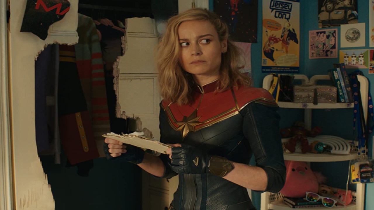 Brie Larson dalam film "The Marvels" (2023). (ANTARA/HO-Marvel Studio via IMDb)