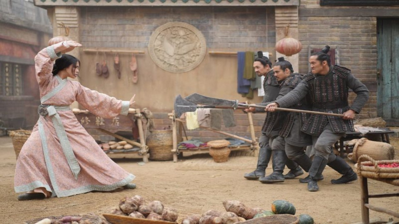 Salah satu adegan dalam film “Asterix & Obelix: The Middle Kingdom” (ANTARA/HO/Pathe Tresor Film)