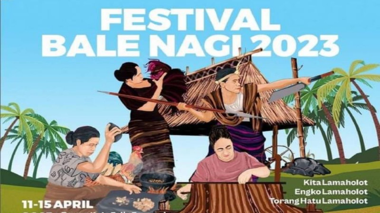 Gambar poster Festival Bale Nagi di Kabupaten Flores Timur, NTT. (ANTARA/HO-Dinas Pariwisata dan Kebudayaan Kabupaten Flores Timur)