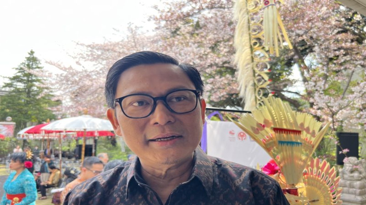 General Manager Garuda Indonesia untuk Wilayah Jepang Sony Sahlan (ANTARA/ Juwita Trisna Rahayu)