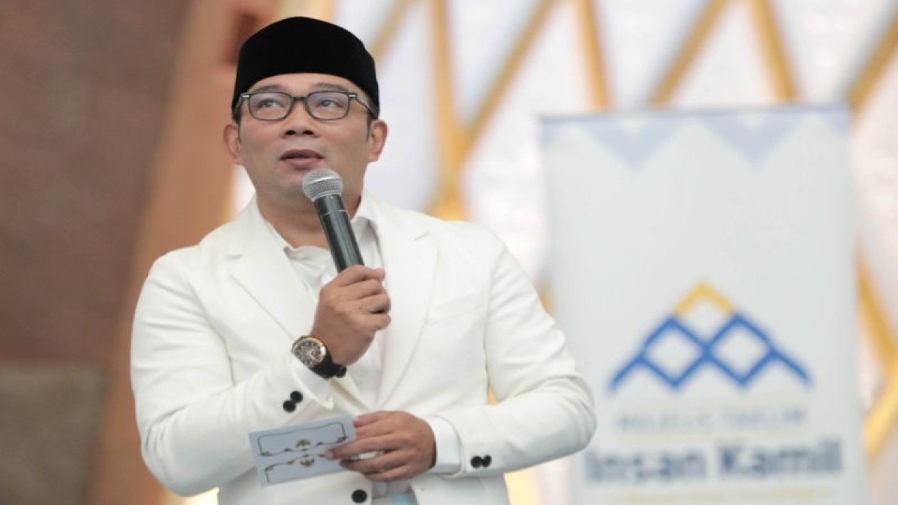 Gubernur Jawa Barat (Jabar) M Ridwan Kamil. (ANTARA/HO-Humas Pemda Jawa Barat)