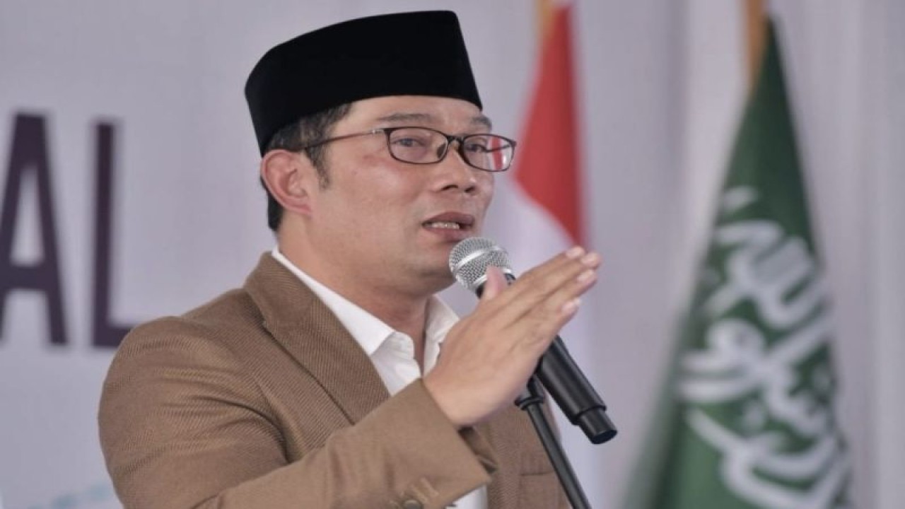Gubernur Jawa Barat (Jabar) M Ridwan Kamil. (ANTARA/HO-Humas Pemda Jawa Barat)
