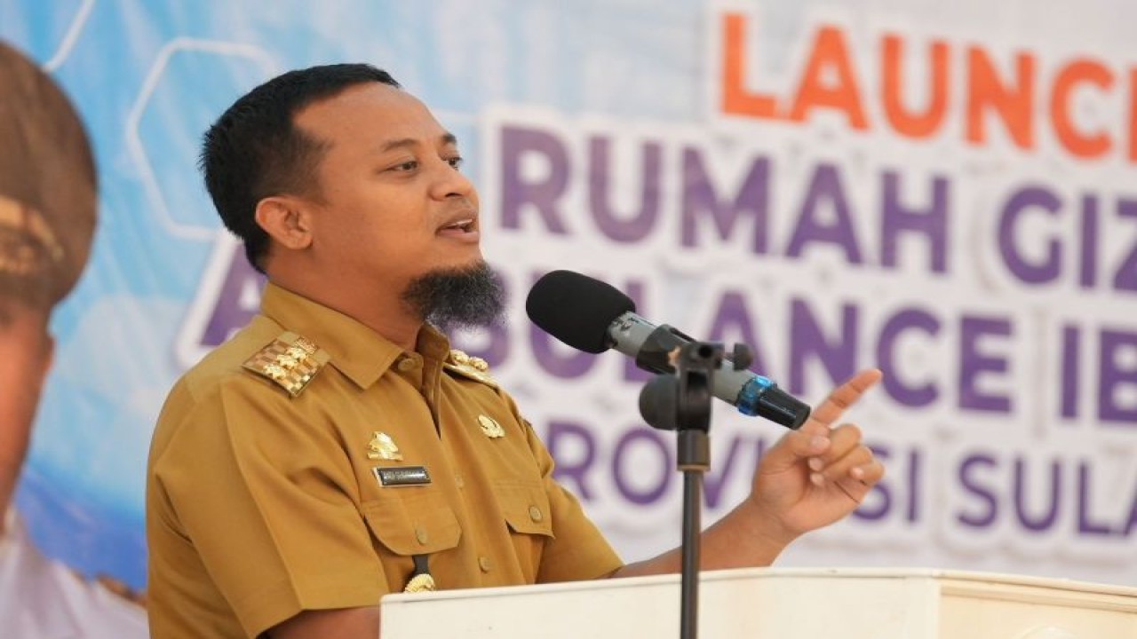 Gubernur Sulawesi Selatan (Sulsel) Andi Sudirman Sulaiman. ANTARA/HO-Humas Pemprov Sulsel