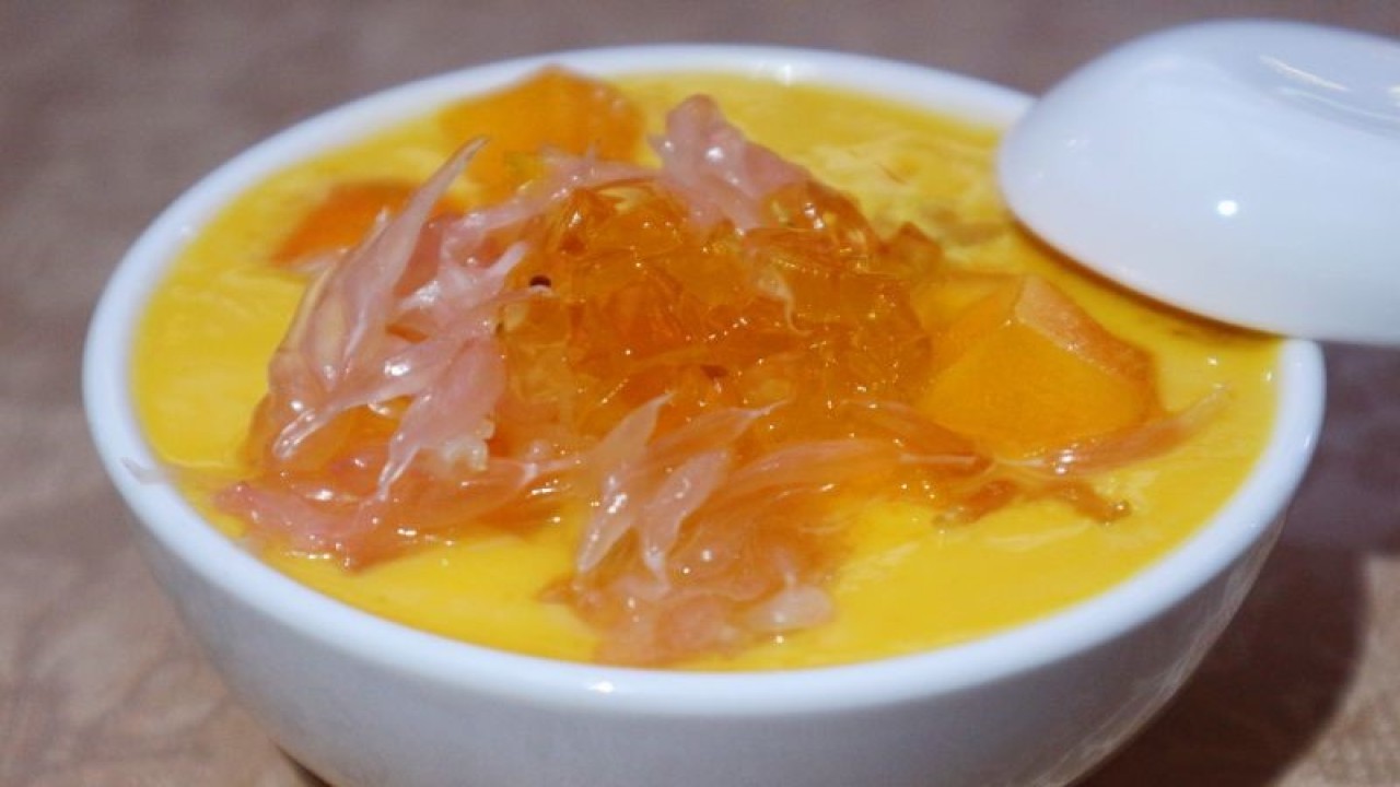 Hidangan khas Hong Kong “Mango Sago” (ANTARA/Pamela Sakina)