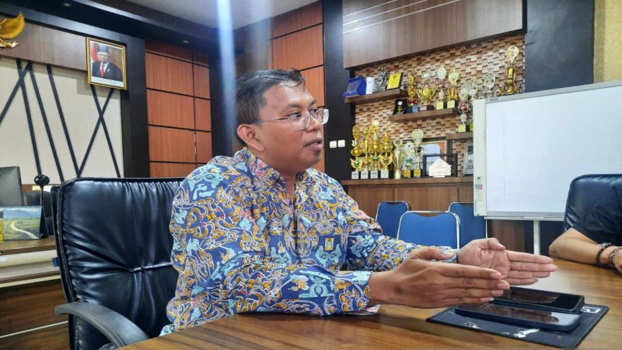 Kepala BPJN IV Jambi Ibnu Kurniawan, Rabu (5/4/23).(ANTARA/Nanang Mairiadi)