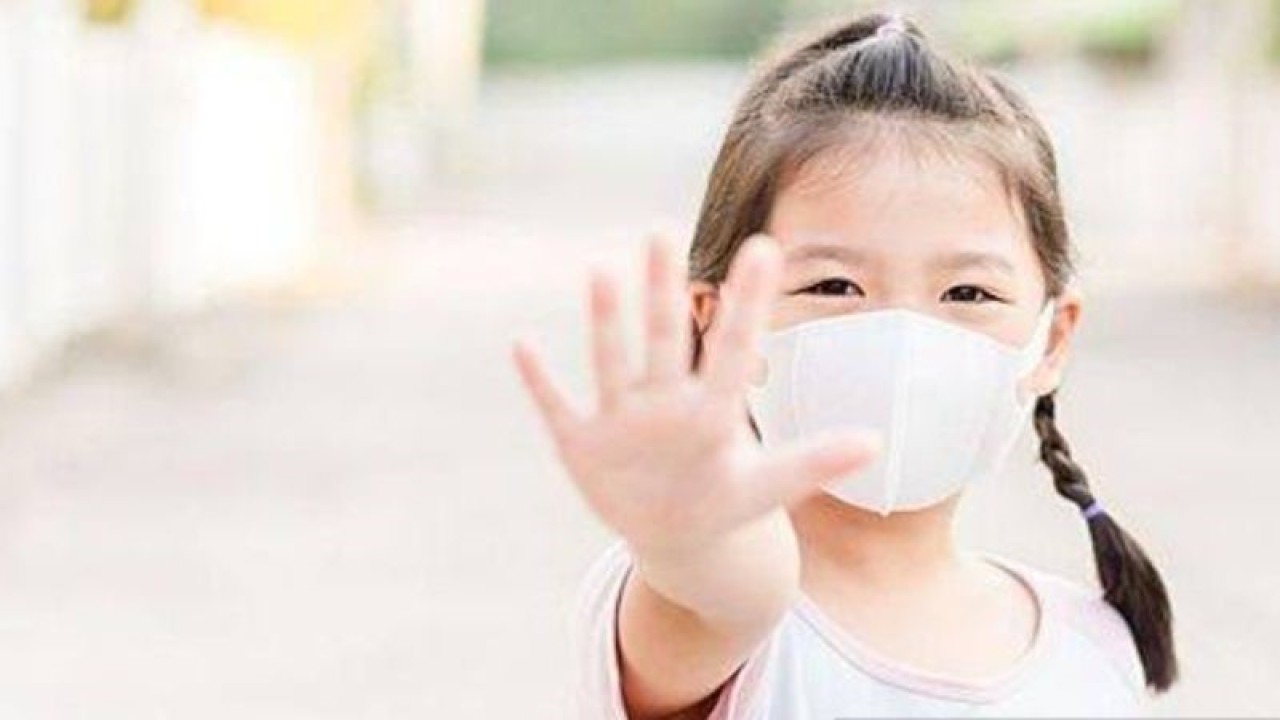 Ilustrasi anak yang memakai masker (ANTARA/Hermina Hospitals)
