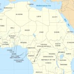 Ilustrasi peta benua Afrika. (en.wikipedia.org)-1681709830