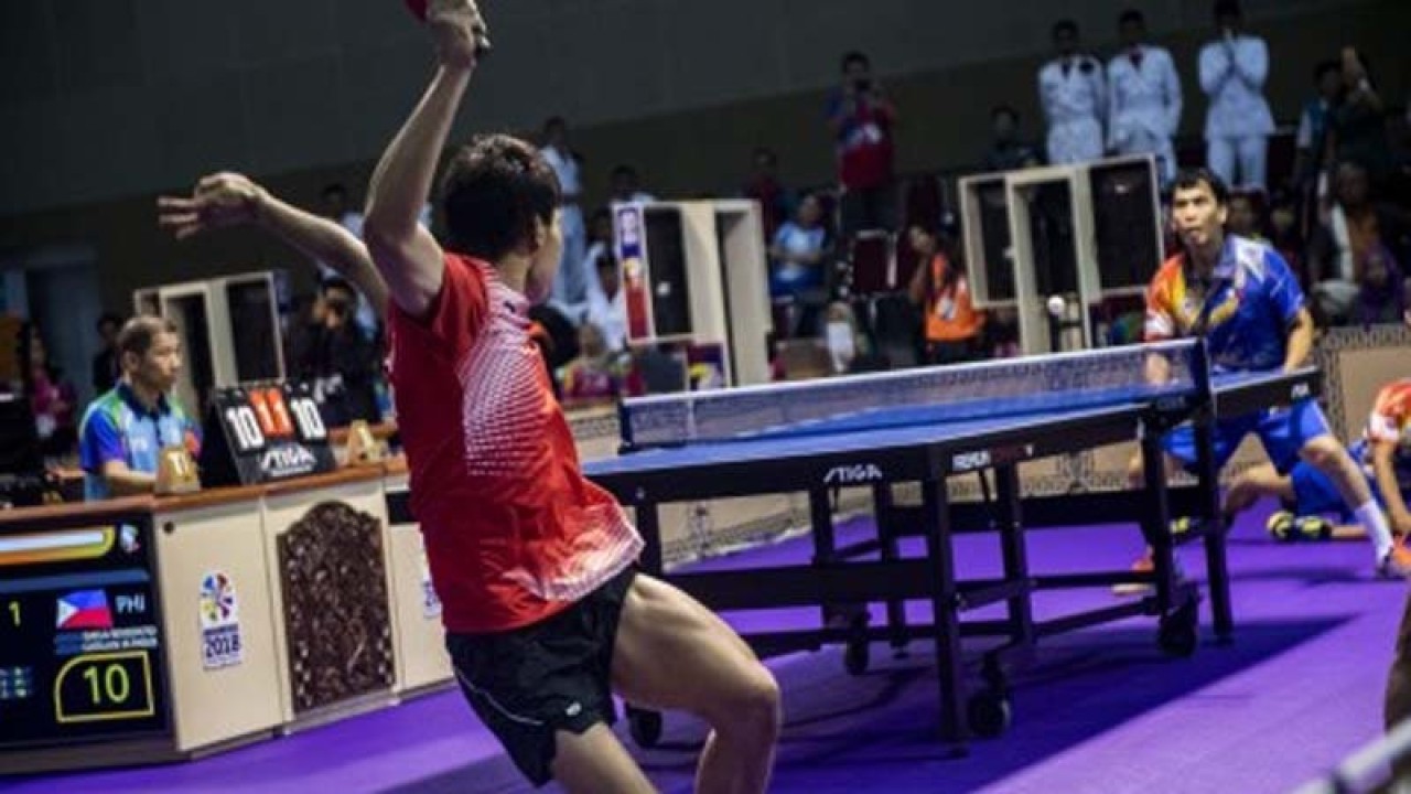 Ilustrasi, tenis meja ANTARA FOTO/Galih Pradipta