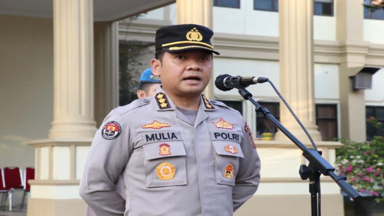 Kabid Humas Polda Jambi Kombes Pol Mulia Prianto, Jumat (7/4/2023) (ANTARA/HO-Polda Jambi)