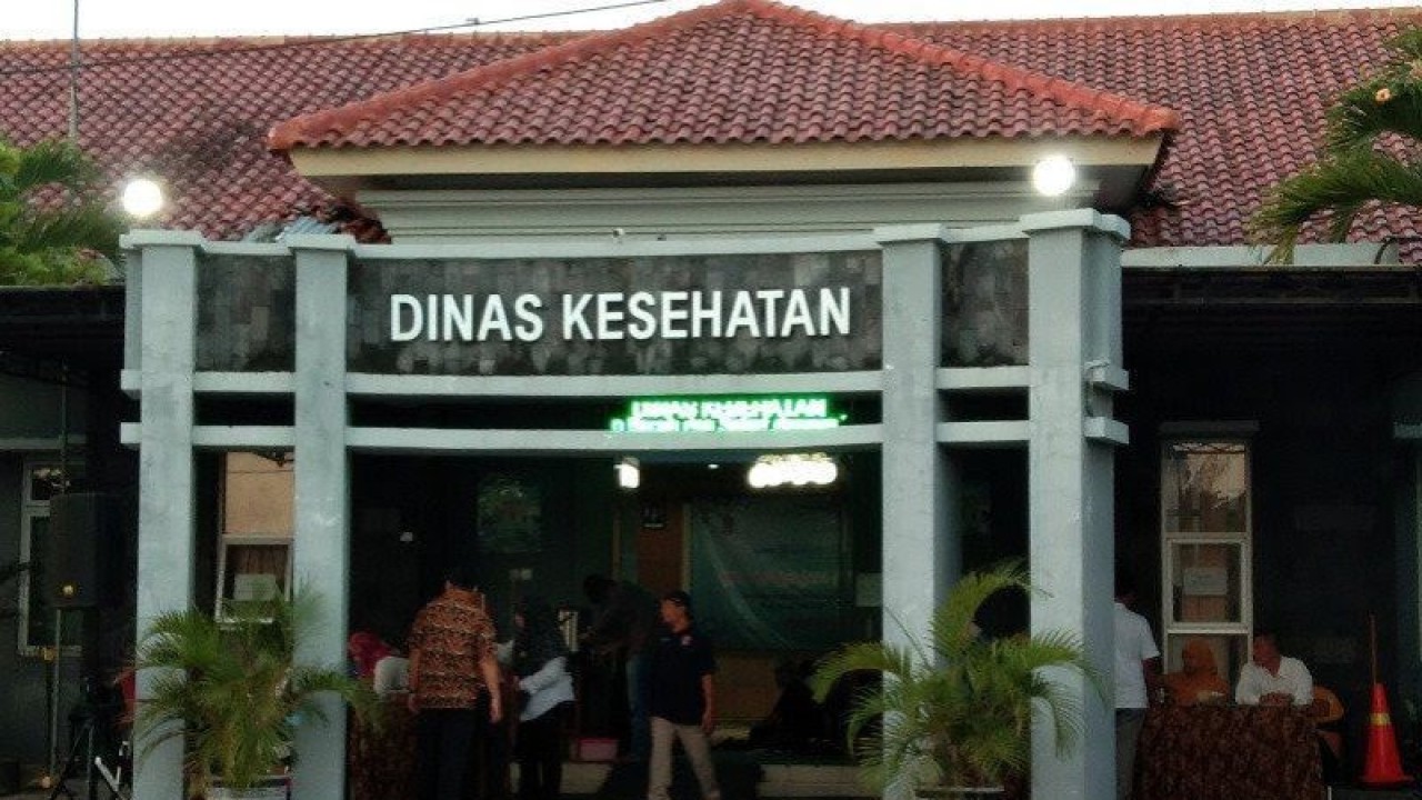 Kantor Dinas Kesehatan Kabupaten Bantul, Daerah Istimewa Yogyakarta (ANTARA/Hery Sidik)