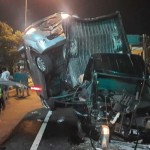 Kecelakaan beruntun terjadi di Kabupaten Magelang, Senin (17/4/2023). (ANTARA/HO-Polresta Magelang)-1681716121