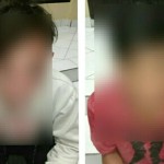 Kedua pelaku yang diamankan. ANTARA/HO-Humas Polda Sulut (1)-1680763556