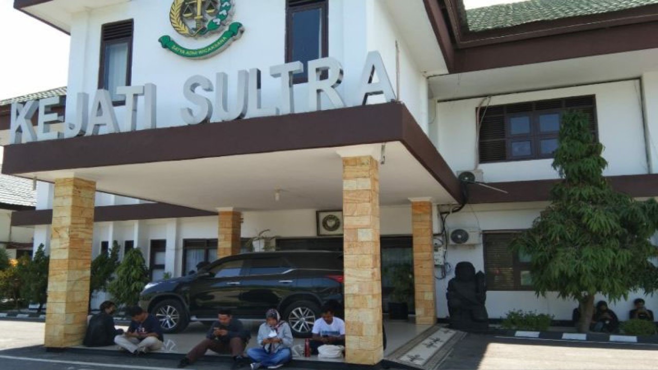 Kantor Kejati Sultra. ANTARA/Harianto.
