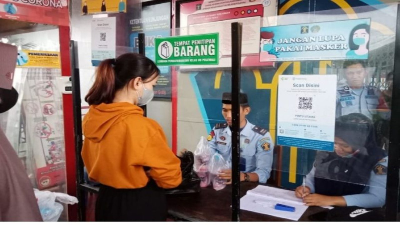 Kementrian Hukum dan Ham (Kemenkumham) Provinsi Sulawesi Barat (Sulbar) memperketat penjagaan lembaga pemasyarakat (Lapas) dan rumah tahanan (Rutan) antisipasi narkoba di Mamuju, Minggu, (02/4/2023) ANTARA Foto/ M Faisal Hanapi