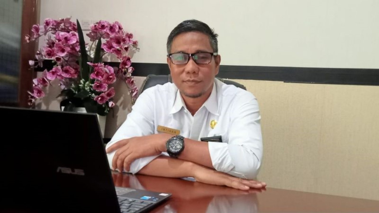 Kepala Bidang Penyelenggara Haji dan Umrah Kanwil Kemenag Provinsi Bengkulu Intihan. ANTARA/Anggi Mayasari