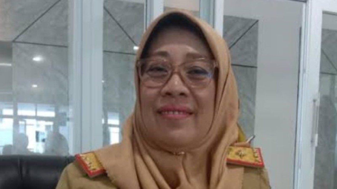 Kepala BKAD Kota Kendari Farida Agustina. (ANTARA/La Ode Muh Deden Saputra)