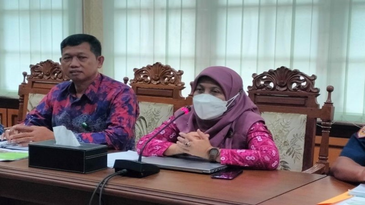 Kepala Dinas Kesehatan Kulon Progo Sri Budi Utami. (ANTARA/Sutarmi)