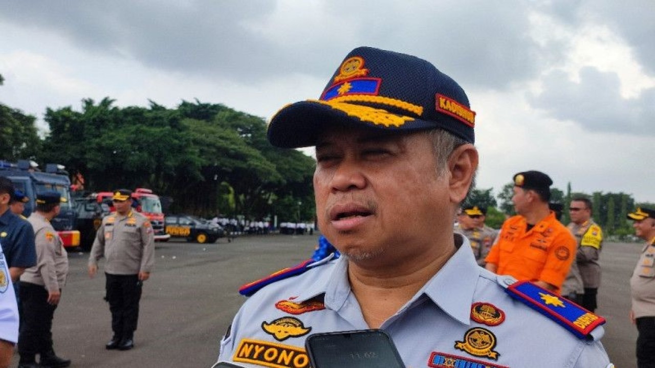Kepala Dinas Perhubungan Jawa Timur Nyono. (ANTARA/Willi Irawan)