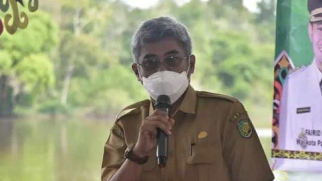 Kepala Disdik Kota Palangka Raya, Kalimantan Tengah Jayani. ANTARA/Adi Wibowo