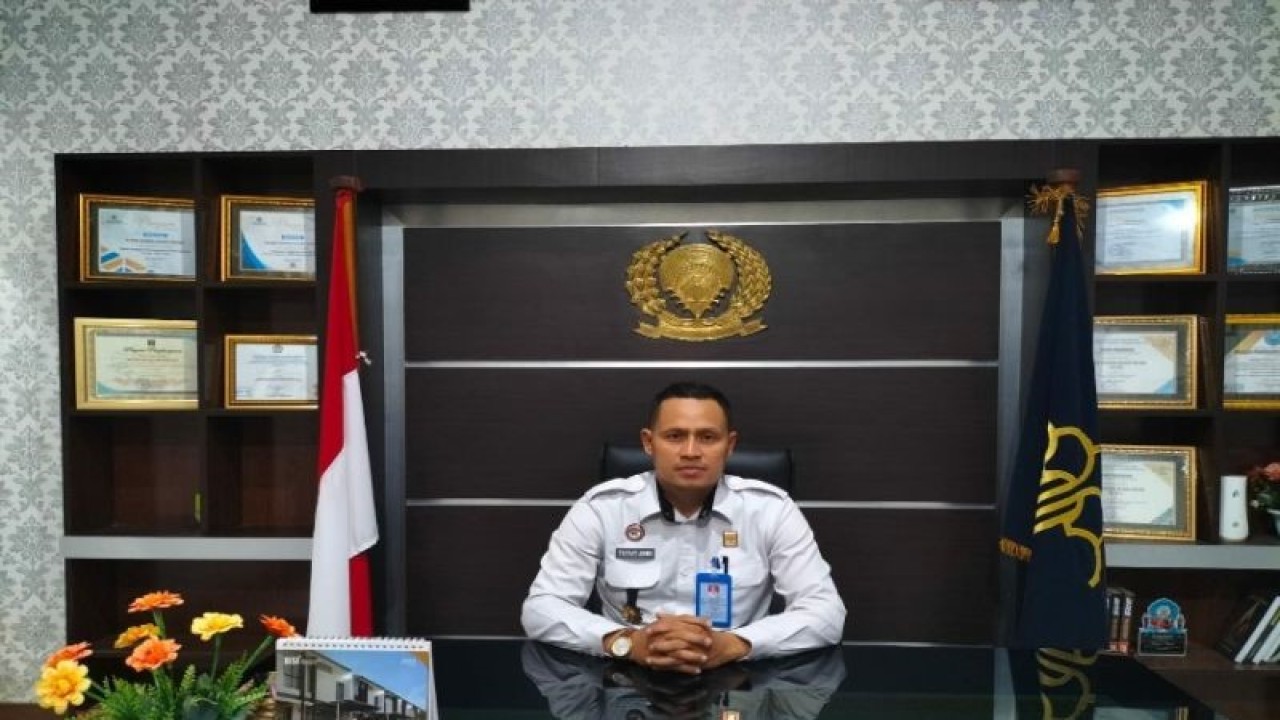 Kepala Rutan Kolaka Tutut Jemi Setiawan di Kolaka, Rabu (12/4/2023). ANTARA/Darwis Sarkani.