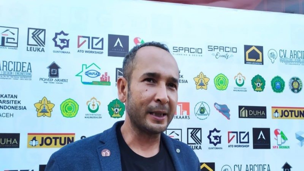 Ketua Ikatan Arsitektur Indonesia Perwakilan Aceh Said Husain. ANTARA/Rahmat Fajri